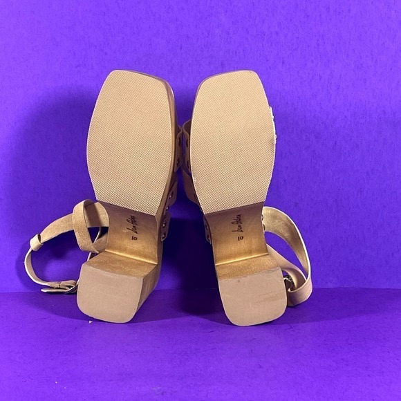 Sam Edelman Women's Tan Rosalind Platform Heeled Sandal Shoe Size 10-NEW - Picture 7 of 9